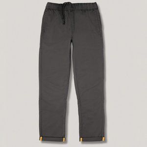 Pact Men's Woven Twill Roll Up Pant Color: Storm Size: Medium